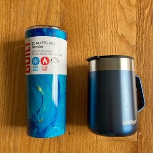 Stainless steel thermal tumblers